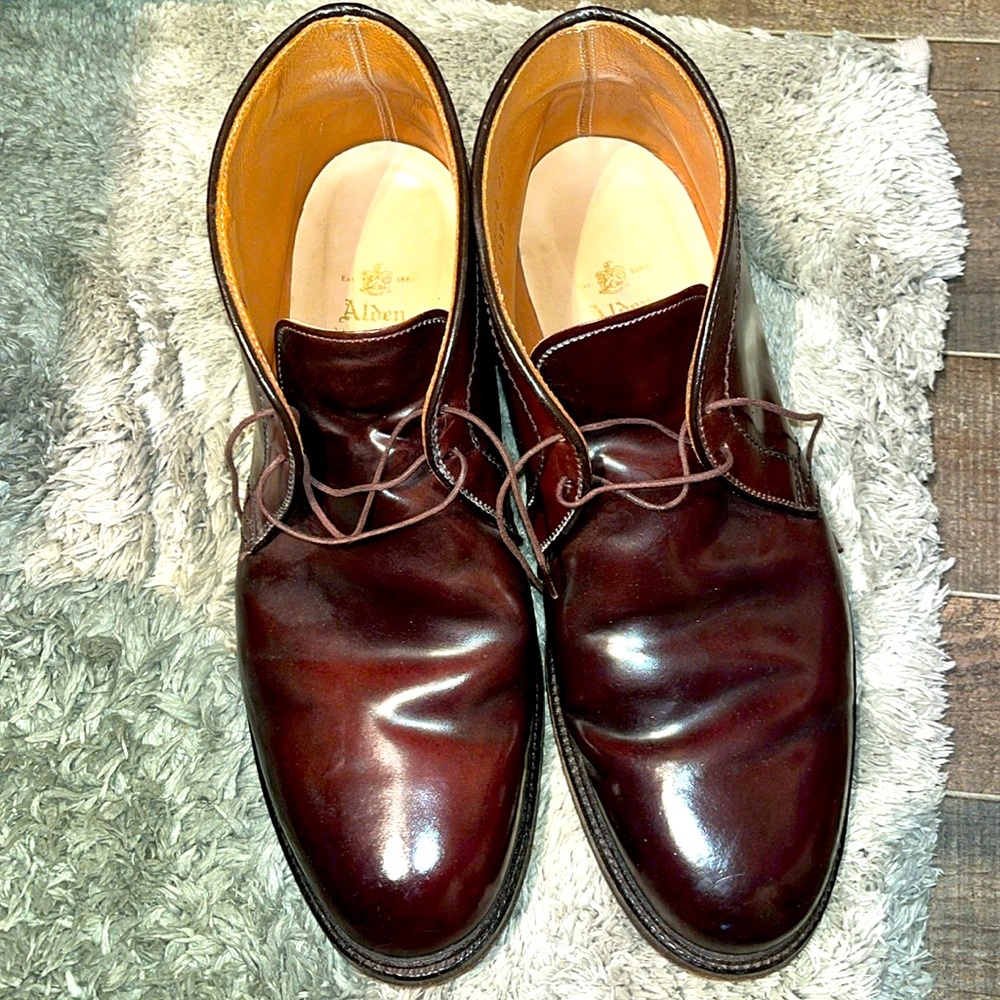 Alden Shell Cordovan 1339 Chukka Boots 10.5 E